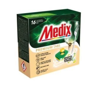 medica96.bg Medix Premium Таблетки за съдомиялна машина - 16 броя