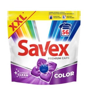 medica96.bg Savex Premium Caps Color капсули за цветно пране (64 бр.)