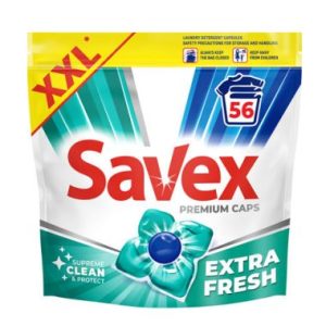 medica96.bg Savex Premium Caps Extra Fresh капсули за пране (56 бр.)