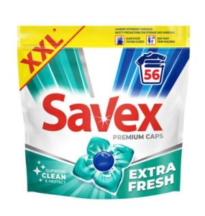 medica96.bg Savex Premium Caps Extra Fresh капсули за пране (56 бр.)