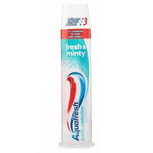 medica96.bg AQUAFRESH Паста за зъби с помпа - 100мл