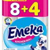 medica96.bg ЕМЕКА Кухненска ролка White 100% цел. 3 пл. 8+4 бр.