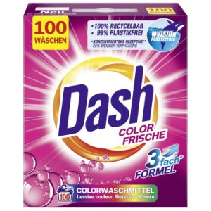 medica96.bg Прах за пране Dash Color Frische - 100 пранета , 6 кг,